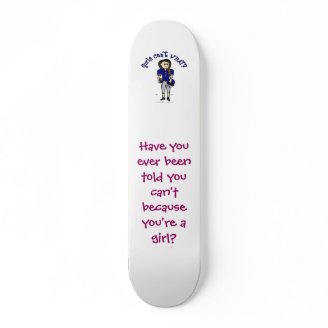 Light Blue Womens Football Skate Boards