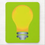 Light bulb pad mousepads