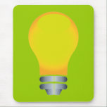 Light bulb pad mousepads