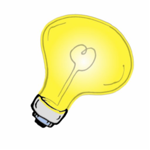 Light Bulb Photo Cutout