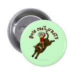 Light Bull Rider Pin