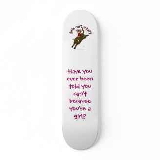 Light Bull Rider Skateboard Deck