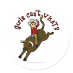 Light Bull Rider Stickers