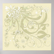 light camomiles poster