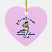 Light Captain Girl Christmas Tree Ornament