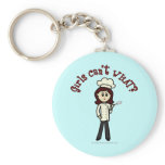 Light Chef Girl Keychain