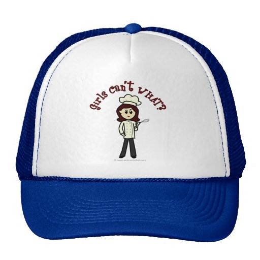 Light Chef Girl Mesh Hat