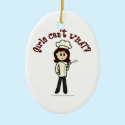 Light Chef Girl ornaments