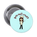 Light Chef Girl Pin