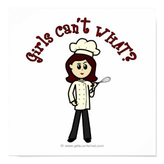 Light Chef Girl Print
