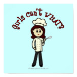 Light Chef Girl Print