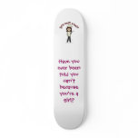 Light Chef Girl Skateboard Deck