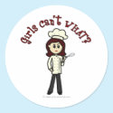 Light Chef Girl stickers