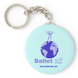 Light Colored Keychain or Bag Tag