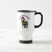 Light Computer Girl Coffee Mug