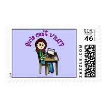 Light Computer Girl postage