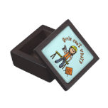 Light Construction Girl Premium Keepsake Box