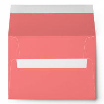 Light Coral A7 Envelope