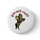 View more Light Cowgirl on Horse Buttons personalized gift ideas for girls Light Cowgirl on Horse Buttons