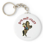 Light Cowgirl on Horse Key Chains