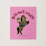 Light Cowgirl on Horse Puzzles