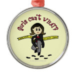 Light CSI Detective Christmas Ornament