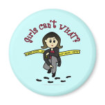 Light CSI Detective Refrigerator Magnet