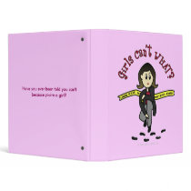 Light CSI Girl binders