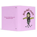 Light CSI Girl Binders