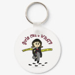 View more Light CSI Girl Keychains personalized gift ideas for girls Light CSI Girl Keychains