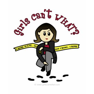 Light CSI Girl shirt