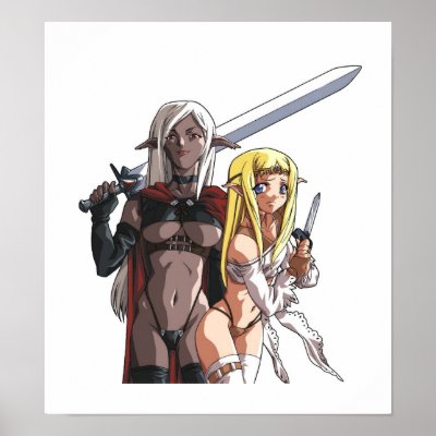 Light & Dark Poster by nekotaku