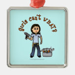 Light Do-It-Yourself Diva Christmas Tree Ornament