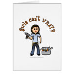 Light Do-It-Yourself Diva Greeting Cards