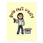 Light Do-It-Yourself Diva Post Cards