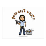 Light Do-It-Yourself Diva Postcard