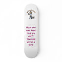 Light Do-It-Yourself Diva skateboards by girlscantwhat Light Do-It-Yourself Diva skateboards