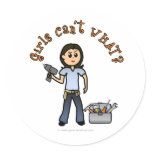 Light Do-It-Yourself Diva Sticker