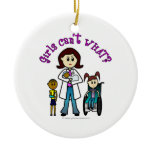 Light Doctor Girl Christmas Tree Ornament