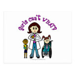 Light Doctor Girl Postcard