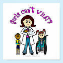 Light Doctor Girl posters