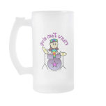 Light Drummer Girl Mugs
