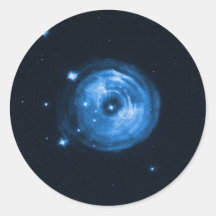 Light Echo From Star V838 Monocerotis Round Sticker