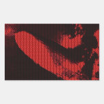 Light Emitting Diode Zeppelin Rectangular Sticker