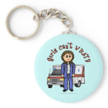 Light EMT Paramedic Girl Key Chains