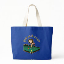 Light Female Billiards Player bags