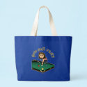Light Female Billiards Player bags