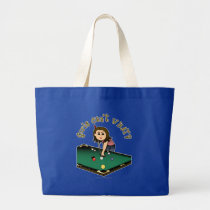 Light Female Billiards Player bags