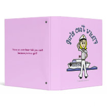 Light Female Captain Binder
