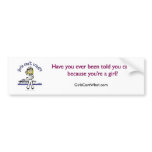 View more Light Female Captain Bumperstickers personalized gift ideas for girls Light Female Captain Bumperstickers